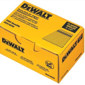 CLAVOS PARA DCN660B - REFORZADOS ANGULADOS A 20° Y GALVANIZADOS PARA ACABADO 16GA 2-1/2"