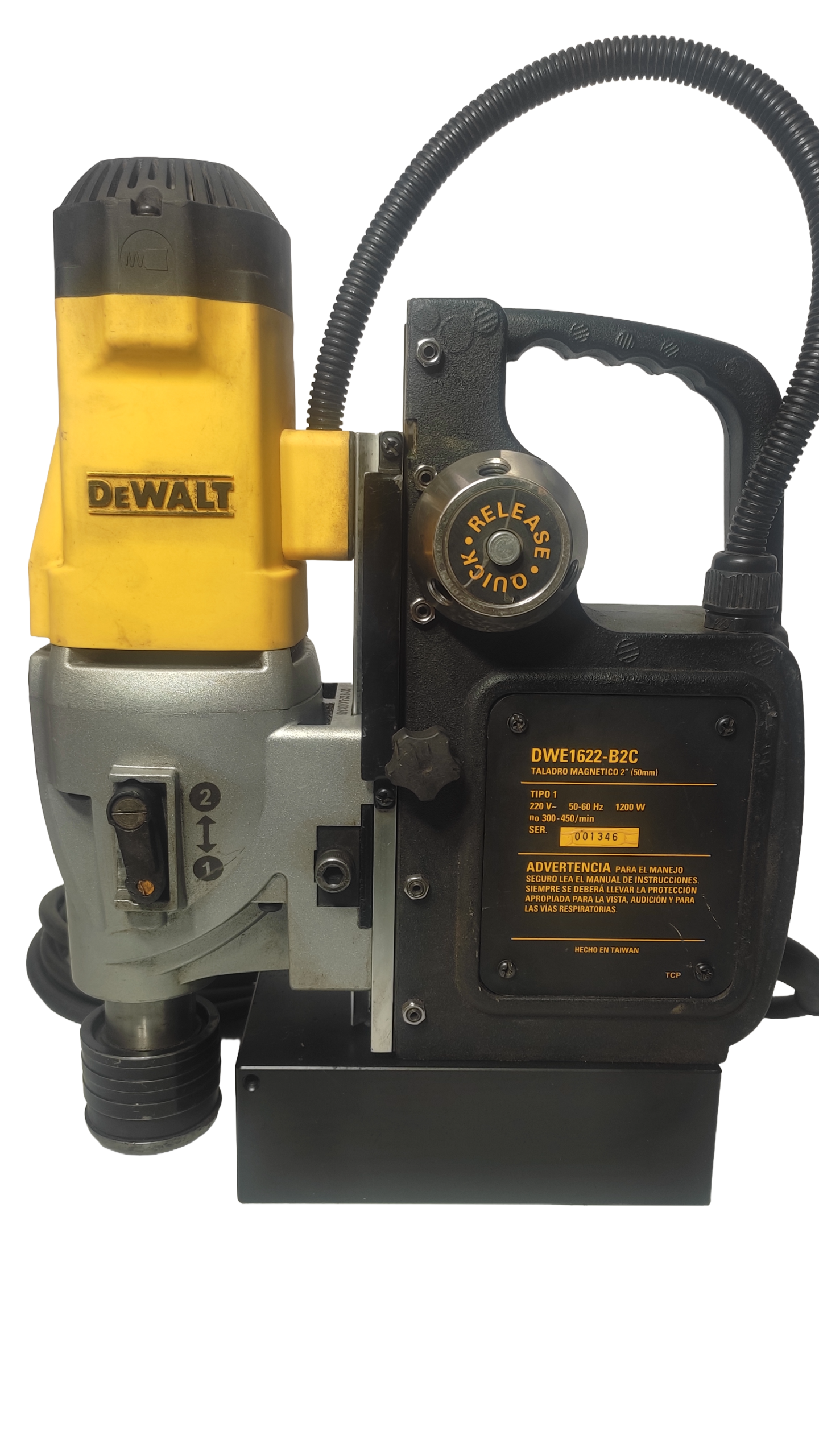 TALADRO MAGNÉTICO DWE1622 REACONDICIONADO - Imagen 3